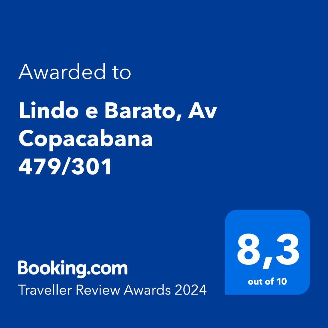Lindo E Barato, Av Copacabana 479/301 Rio de Janeiro Buitenkant foto